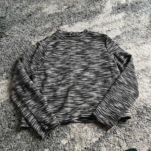 H&M Textured Mockneck Sweater